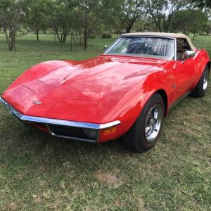 1970 Chevrolet Corvette Numbers Matching Convertible