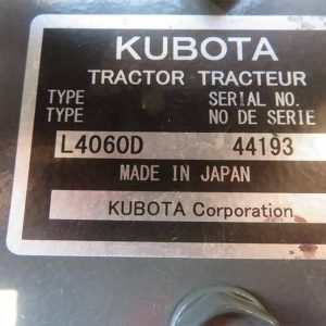 2020 Kubota L4060HSTC