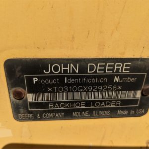 2004 DEERE 310G