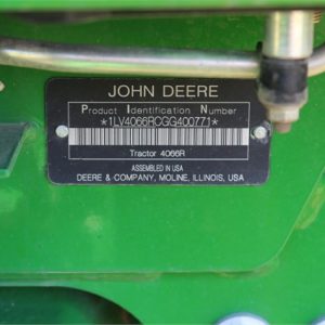 2016 John Deere 4066R Tractor