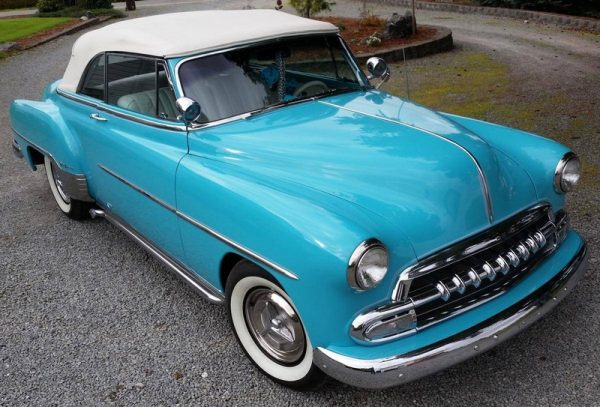 1952 Chevrolet Deluxe Deluxe Mild Custom Convertible