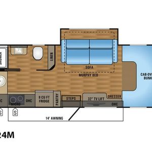 2017 Jayco Class C RV Melbourne 24M