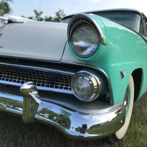 1955 Ford Crown Victoria Skyliner Glass Roof V8 3SPD AC