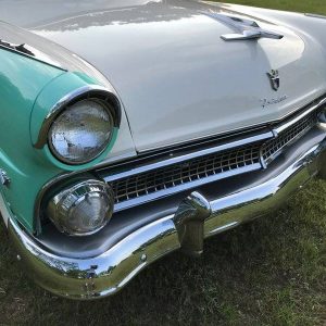 1955 Ford Crown Victoria Skyliner Glass Roof V8 3SPD AC