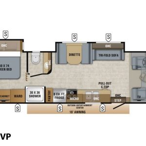 2019 Jayco Class C RV Greyhawk Prestige 29MVP