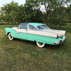 1955 Ford Crown Victoria Skyliner Glass Roof V8 3SPD AC