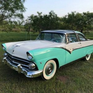 1955 Ford Crown Victoria Skyliner Glass Roof V8 3SPD AC